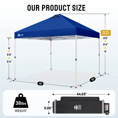 CenterLOK® 10' x 10' Canopy | 1 Sidewall