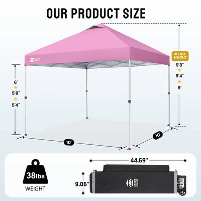 CenterLOK® 10' x 10' Canopy | 1 Sidewall